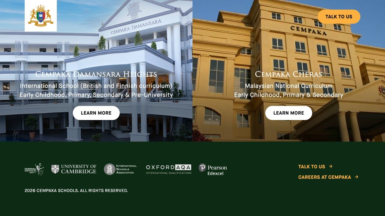 Cempaka International School Damansara Heights