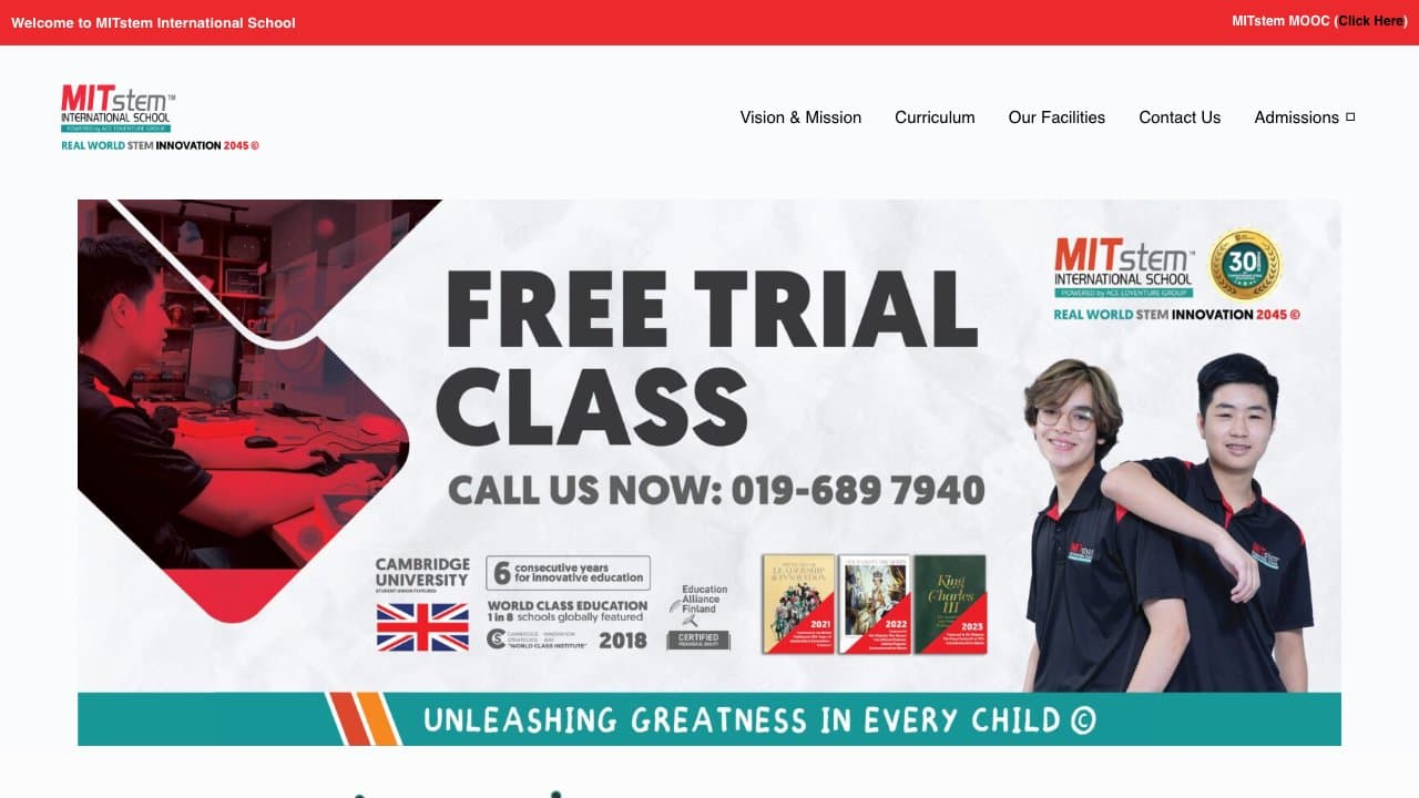 MITstem International School