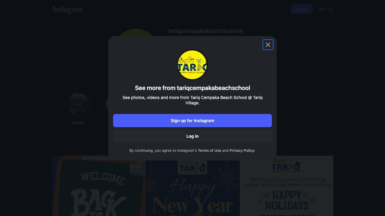 Tariq Cempaka Beach International School