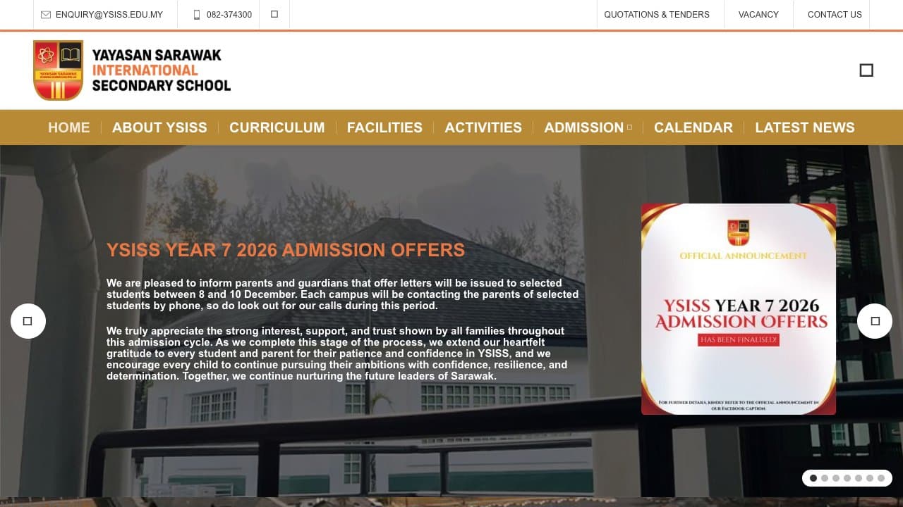 Yayasan Sarawak International Secondary School